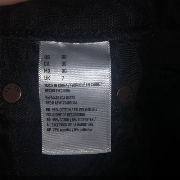 Black Jean Skirt - Picture 4 of 4